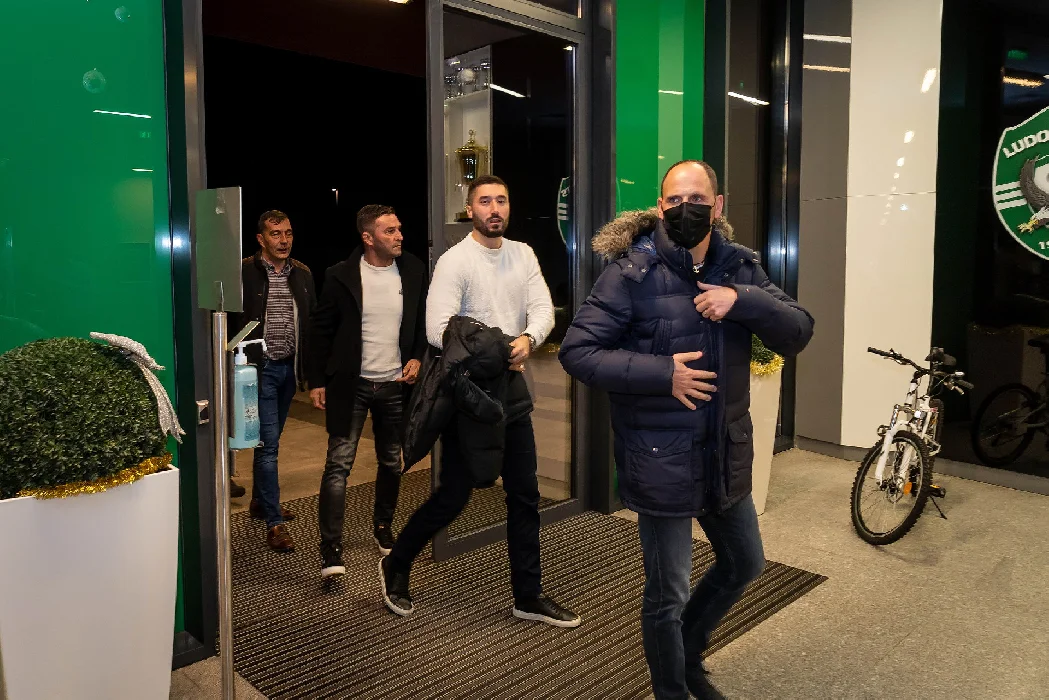Анте Шимунджа и екипа му посетиха базата на Лудогорец