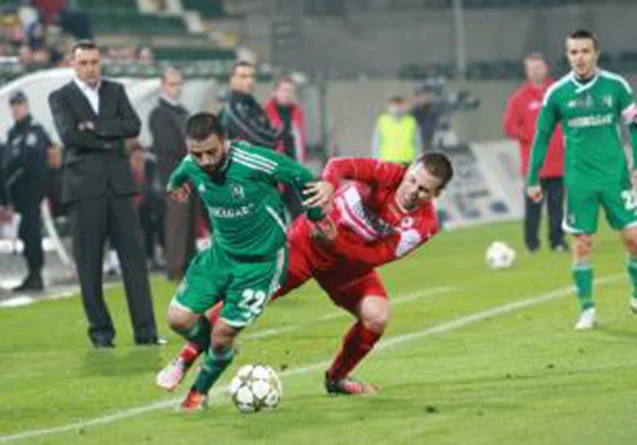 Ludogorets lost 1-2 to CSKA the first 1/16 finals match