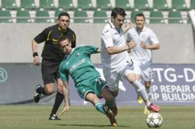 Ludogorets hits Slavia with 2-1
