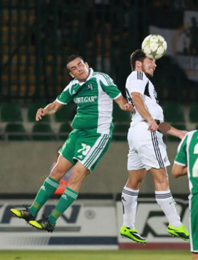 Great Ludogorets turned Partizan (video)