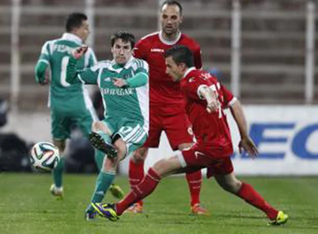 Ludogorets with a championship victory at the "Balgarska armia" stadium