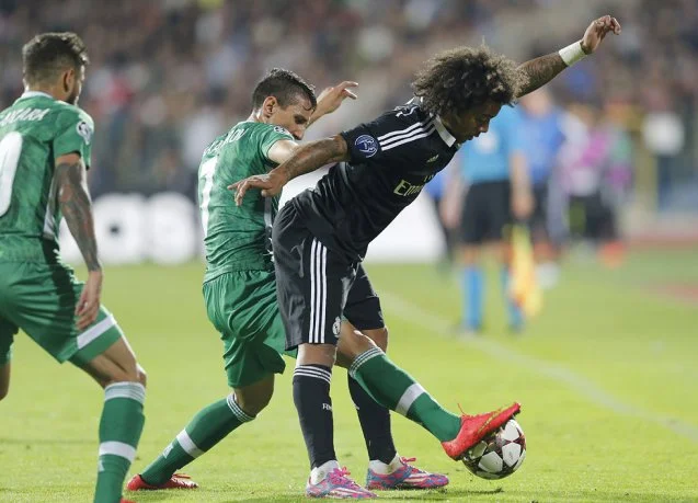Brave Ludogorets succumbed to an undeserved defeat against Real Madrid