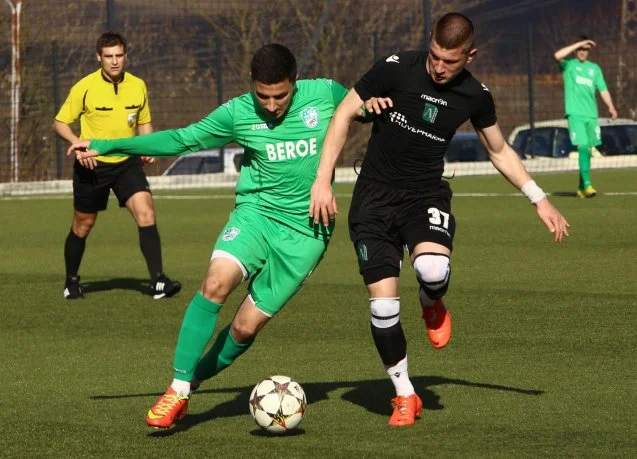 Лудогорец U 21 отнесе Берое в дебюта на Веселин Бранимиров