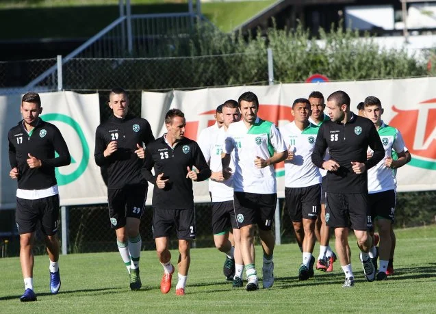 „Лудогорец“ проведе първа тренировка в Австрия