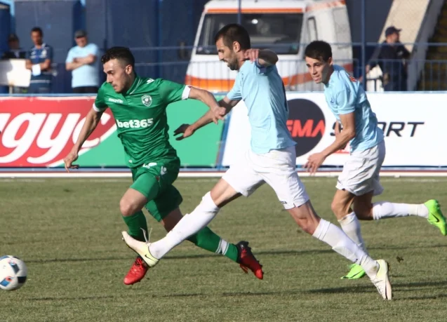 Лудогорец прави 2:2 с Дунав (Русе)
