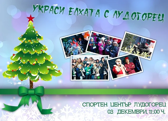 Стартира конкурс „Украси Коледната елха с Лудогорец“