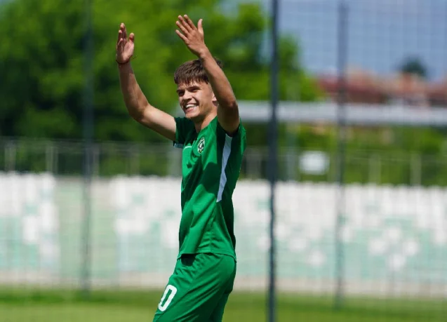 Голмайсторът на U17 Петър Кирев: Академията на Лудогорец е перфектното място за развитие