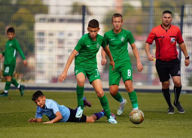 Лудогорец U14 отстъпи с 1:2 на Динамо (Букурещ) в контрола