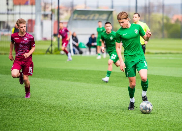 Лудогорец U15 се върна към победите с 1:0 над Славия
