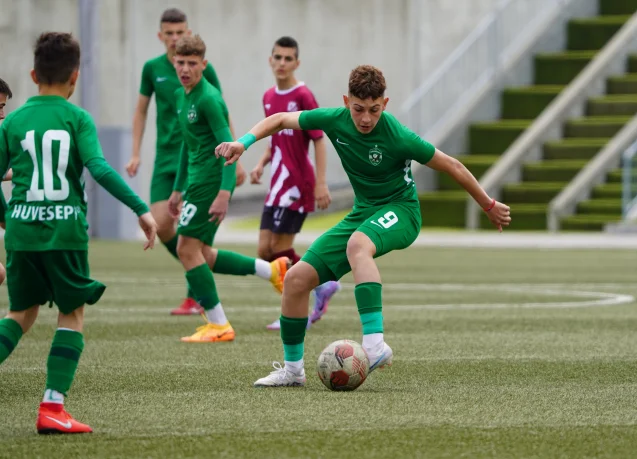 Лудогорец U14 вкара 2 гола директно от корнер и още 5