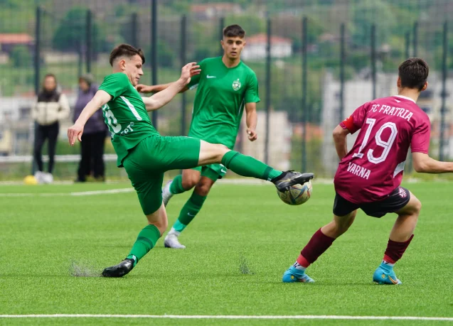 Лудогорец U16 с категорично 5:0 над Фратрия