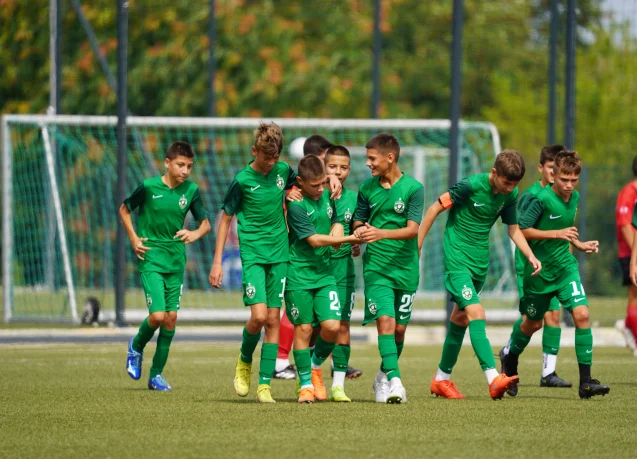 Лудогорец U14 победи с 4:0 Етър в контрола