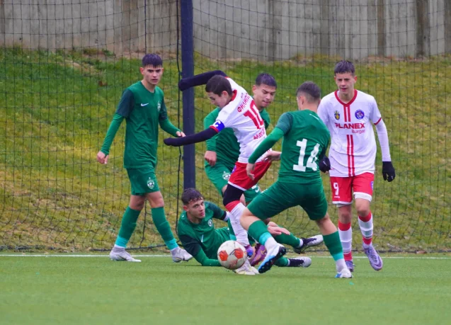 Лудогорец U15 приземи с 4:0 Звезденбург