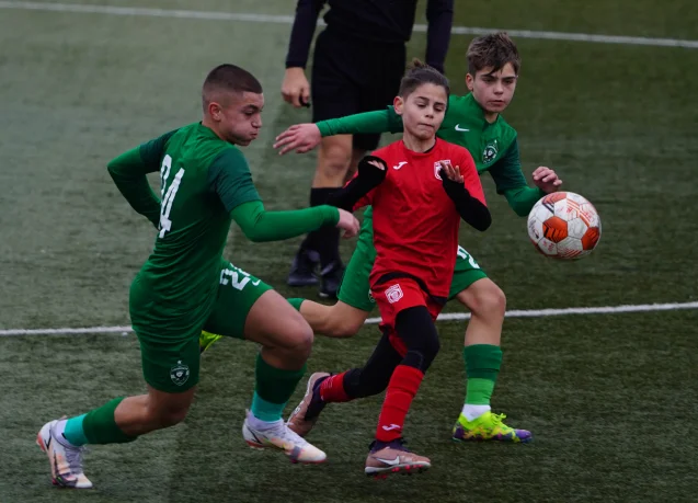 Лудогорец U13 отстъпи с 0:2 на Динамо (Букурещ)