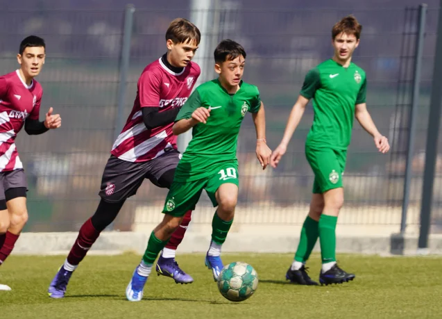 Лудогорец U14 би с 2:0 Фратрия (Варна) и еднолично излезе начело в класирането