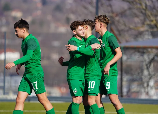 Елитите на Лудогорец U15 отнесоха с 5:0 ЦСКА (София)