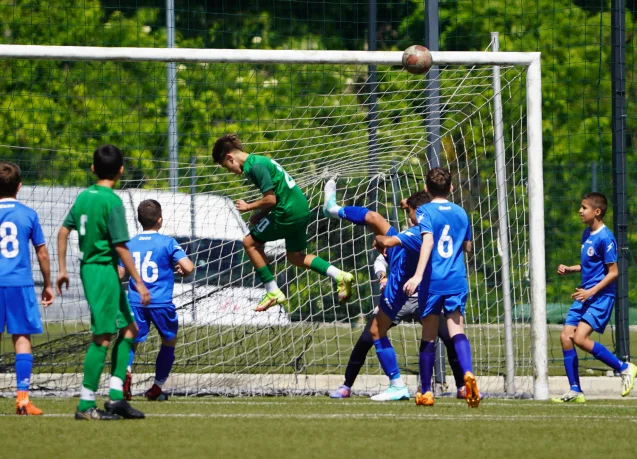 Децата на Лудогорец U13 вкараха 5 безответни гола на Светкавица (Търговище)