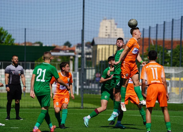 Дубълът на Лудогорец U16 победи с 4:0 Бенковски (Исперих)