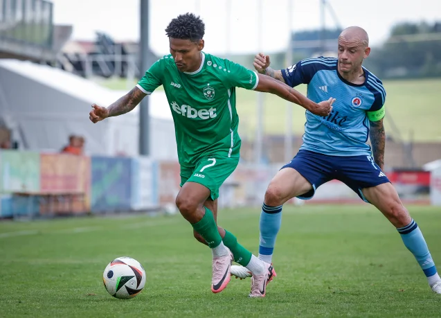 Ludogorets beat the champion of Slovakia