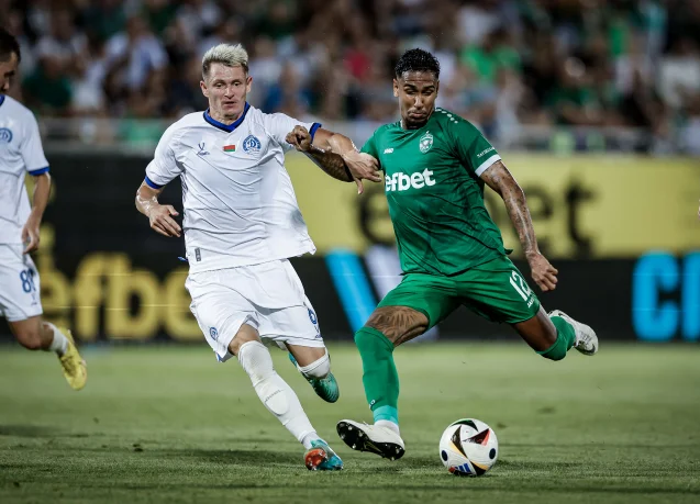 Ludogorets beat Dinamo (Minsk) 2:0