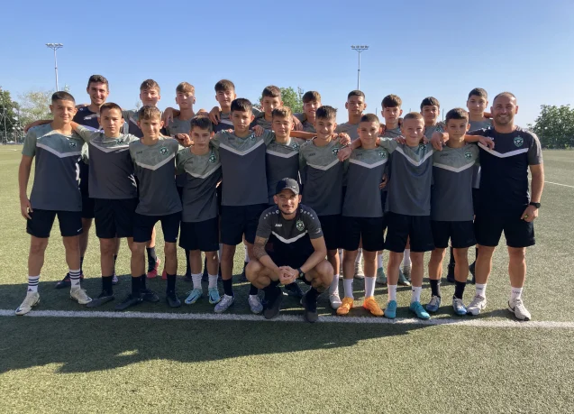 Светлин Иванов прави своя дебют в Елита с „Лудогорец“ U15