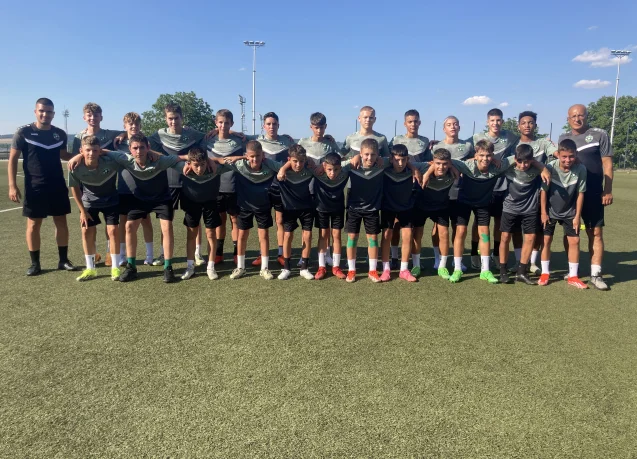 Юношите от Лудогорец U14 продължават победната си предшампионатна подготовка