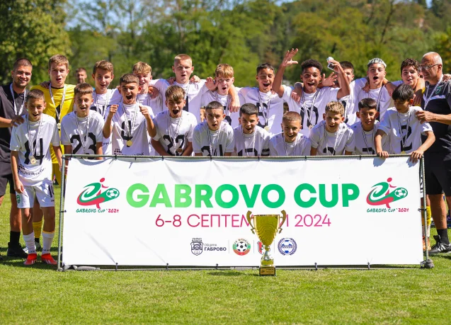 Децата на Лудогорец U14 безапелационно спечелиха силен турнир за купата на Габрово