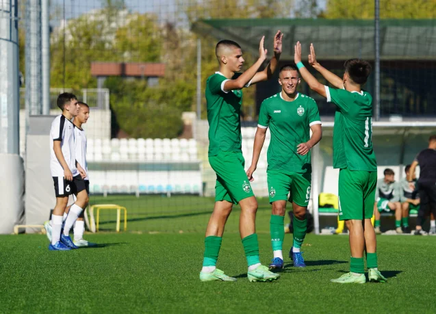 Елитите на Лудогорец U17 се наложиха с 3:1 над Фратрия (Бенковски)