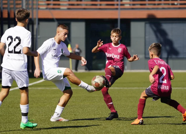Лудогорец U14 разгроми с 8:0 Фратрия (Бенковски)