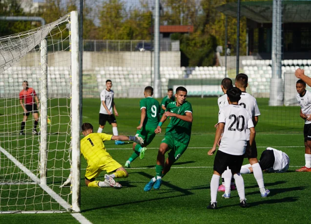 Елитните Лудогорец U17 записаха победа с 2:0 срещу Славия (София)