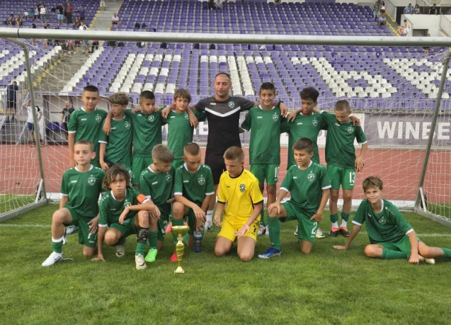 Лудогорец U12 с убедителна победа 7:0 срещу Марев старс (Варна)
