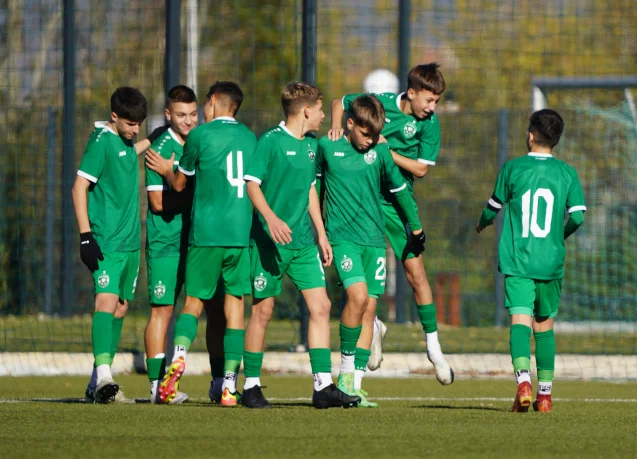 Лудогорец U14 продължават да впечатляват след 9:0 срещу Светкавица в Търговище