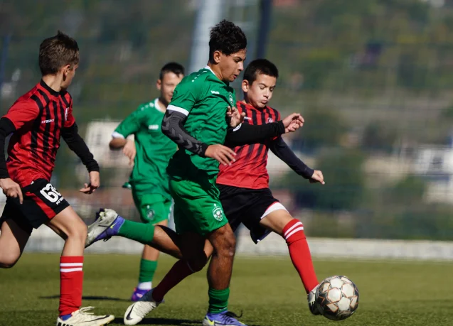 Дубълът на Лудогорец U14 би с 2:1 Урожай (Пиргово)