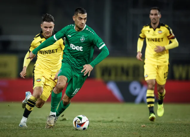 Ludogorets won the derby at "College" - 4:2