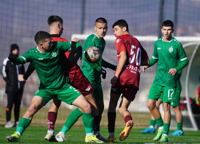 Лудогорец U17 натрупа ценен опит срещу Черноморец (Балчик)