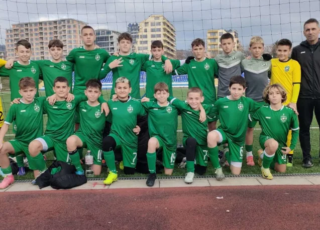 Децата на Лудогорец U13 отвяха със 7:1 Дунав (Русе)