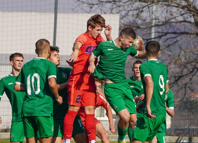 Лудогорец U17 даде шанс на всички юноши в последната си контрола, в Букурещ