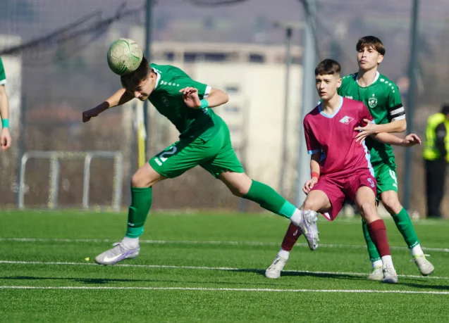 Елитният Лудогорец U15 взе точка като гост на Славия