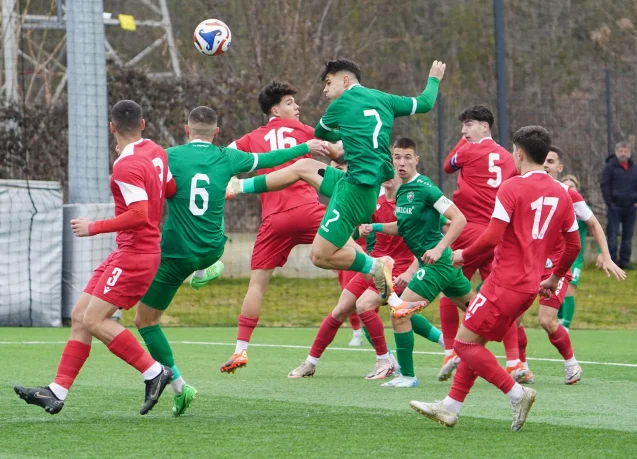 Лудогорец U18 с лекота премина през ЦСКА 1948 в първи полуфинал за Купата на БФС