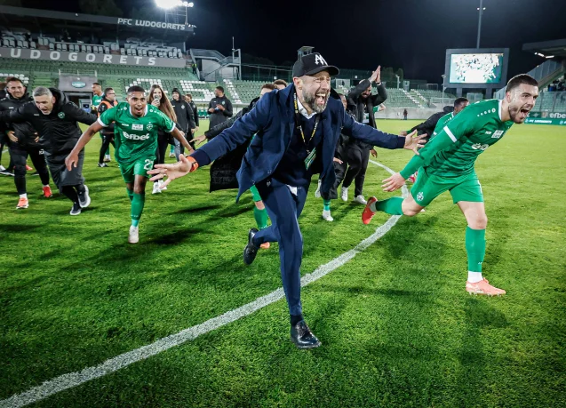 Ludogorets defeats Cherno More and secures 14th consecutive title