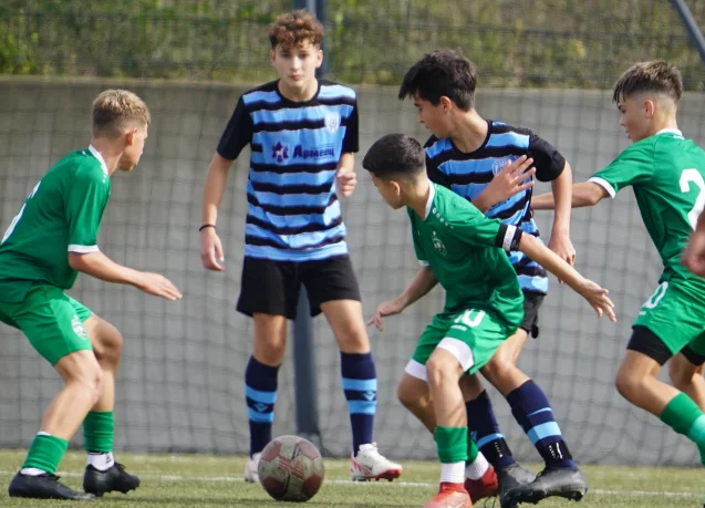 Шампионите от Лудогорец U14 продължават с победната серия с успех над Черно море във Варна