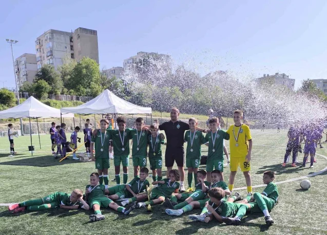 Децата на Лудогорец U12 застанаха на върха в турнирна надпревара