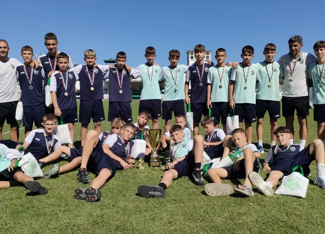 Лудогорец U14 триумфира със златото на турнир в Габрово