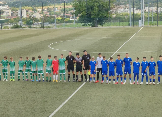 Лудогорец U14 сломи с 8:2 Светкавица (Търговище) U15
