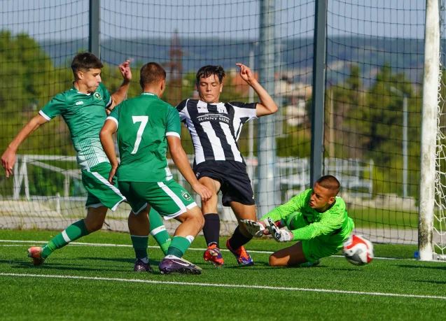 Елитният Лудогорец U15 се наложи с 3:1 над Черно море насред Варна