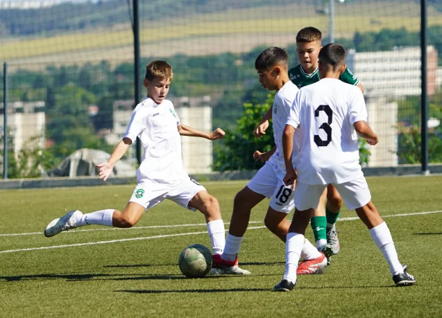 Децата на Лудогорец U13 записа равенство 1:1 срещу Дунав в Русе