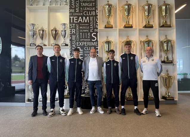 Лудогорец награди четирима национали от U17