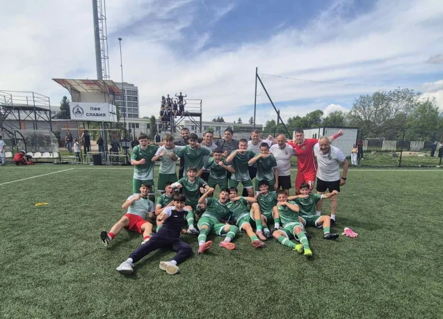 Лудогорец U16 стана шампион на България три кръга преди края