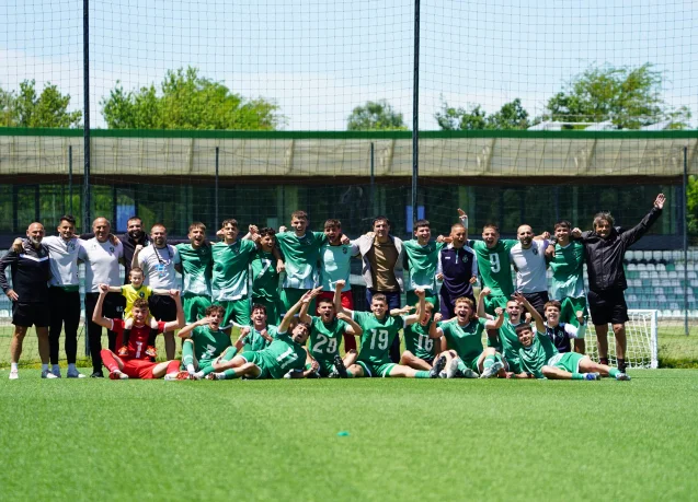 Разгром и титла: Лудогорец U17 е шампион на България