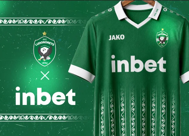 inbet е новият генерален спонсор на ПФК „Лудогорец“